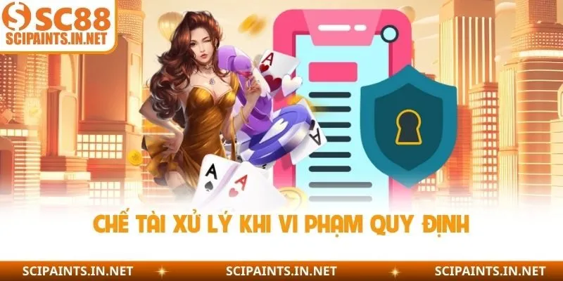 Chế tài xử lý khi vi phạm quy định