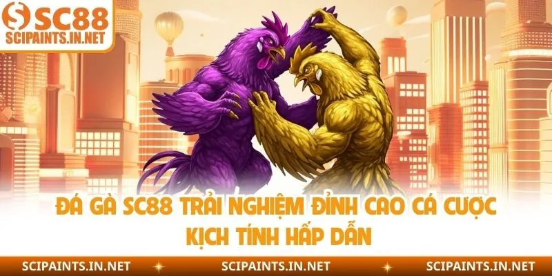 Đá Gà SC88 Trải Nghiệm Đỉnh Cao Cá Cược Kịch Tính Hấp Dẫn