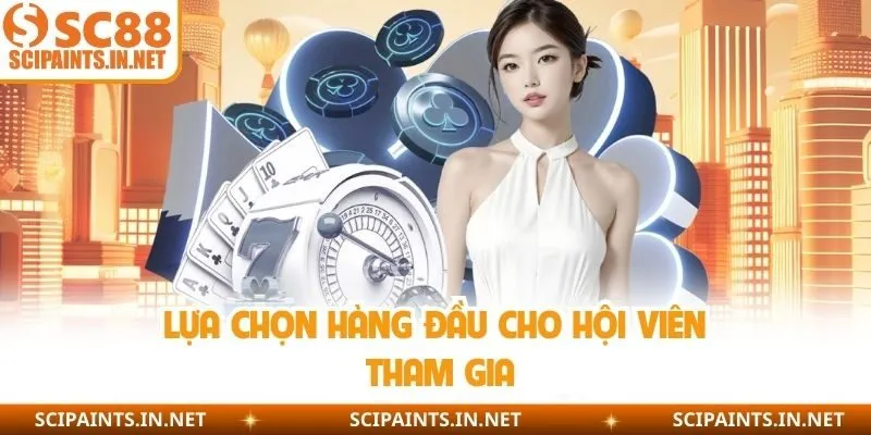 Lựa chọn hàng đầu cho hội viên tham gia