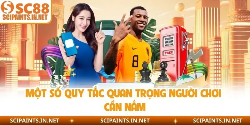 Một số quy tắc quan trọng người chơi cần nắm
