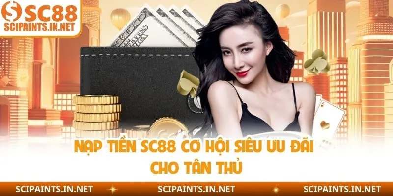 Nạp tiền SC88 cơ hội siêu ưu đãi cho tân thủ