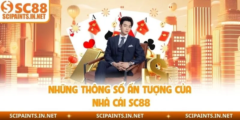 Những thông số ấn tượng của nhà cái SC88